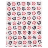 Viola Milano - Cravatta in Seta Senza Risvolto Bergamo Bloom - Mix Bianca - Handmade in Italy - Luxury Exclusive Collection