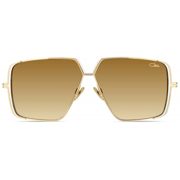 Cazal - Vintage 9508 - Legendary - Oro Bianco Latteo - Occhiali da Sole - Cazal Eyewear