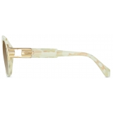 Cazal - Vintage 8520 - Legendary - Perla Oro - Occhiali da Sole - Cazal Eyewear