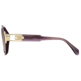 Cazal - Vintage 8520 - Legendary - Aubergine Gold - Sunglasses - Cazal Eyewear