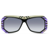 Cazal - Vintage 868 - Legendary - Black Violet - Sunglasses - Cazal Eyewear