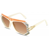 Cazal - Vintage 868 - Legendary - Milky White Orange - Sunglasses - Cazal Eyewear