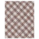 Viola Milano - Cravatta a Quadri in 100% Cashmere - Beige Mix - Handmade in Italy - Luxury Exclusive Collection