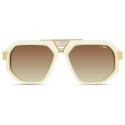 Cazal - Vintage 684 - Legendary - Bianco Latteo Oro - Occhiali da Sole - Cazal Eyewear