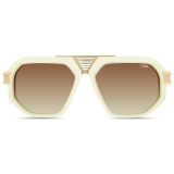 Cazal - Vintage 684 - Legendary - Bianco Latteo Oro - Occhiali da Sole - Cazal Eyewear