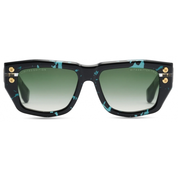 DITA - Emitter-Two Limited Edition Sunglasses - Storm Tortoise Yellow Gold - DTS445 - Sunglasses - DITA Eyewear