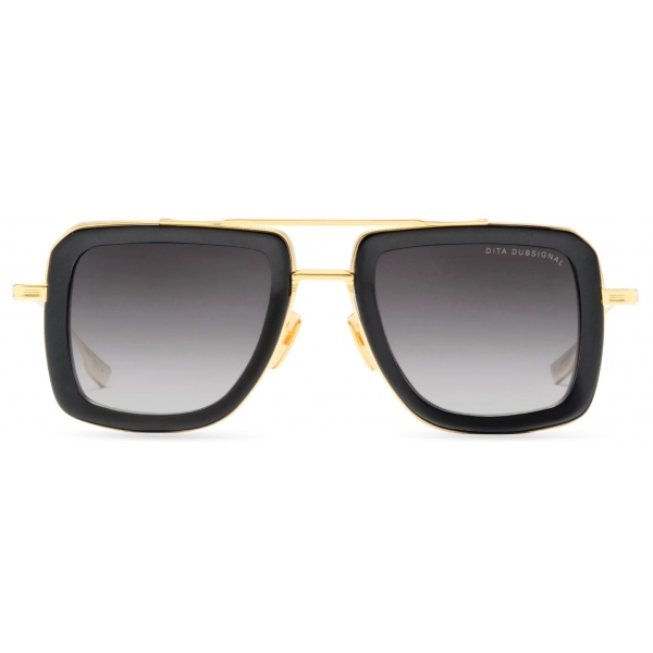DITA - Dubsignal Sunglasses - Yellow Gold Black - DTS465 - Sunglasses - DITA Eyewear