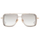 DITA - Dubsignal Sunglasses - Oro Bianco Cristallo Grigio - DTS465 - Occhiali da Sole - DITA Eyewear
