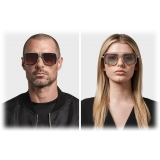 DITA - Dubsignal Sunglasses - Oro Bianco Cristallo Grigio - DTS465 - Occhiali da Sole - DITA Eyewear