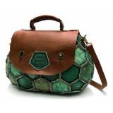 PangaeA - AfricA Model - PangaeA Bag - Artisan Leather Casual Handbag