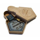PangaeA - PangaeA Keychain - Suspenders PangaeA Y - Artisan Leather Keychain