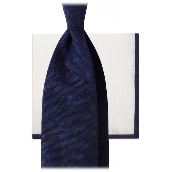 Viola Milano - Pacchetto Essential Cashmere Italiano - Cravatta + Fazzoletto - Handmade in Italy - Luxury Exclusive Collection