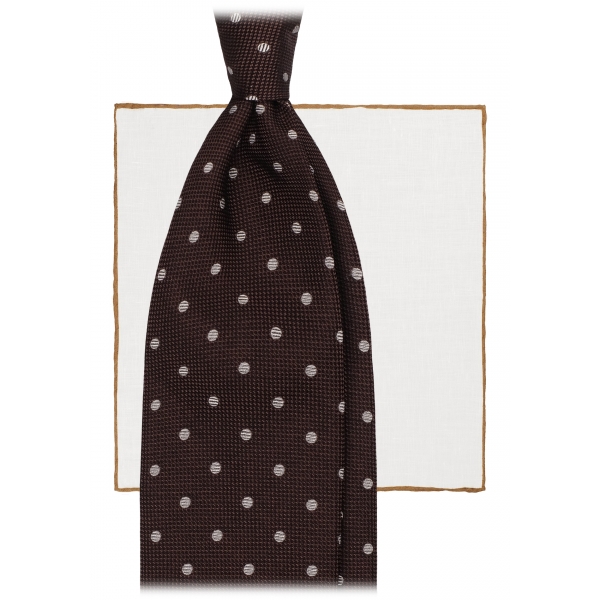 Viola Milano - Essential Italian Silk Package - Tie + Pocket Square - Handmade in Italy - Luxury Exclusive Collection