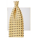 Viola Milano - Essential Italian Silk Package - Tie + Pocket Square - Handmade in Italy - Luxury Exclusive Collection