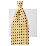 Viola Milano - Essential Italian Silk Package - Tie + Pocket Square - Handmade in Italy - Luxury Exclusive Collection