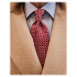 Viola Milano - Essential Italian Silk Package - Tie + Pocket Square - Handmade in Italy - Luxury Exclusive Collection