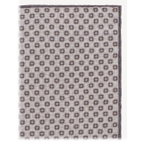 Viola Milano - Fazzoletto in Cashmere 100% Stampa Floreale - Naturale/Grigio - Handmade in Italy - Luxury Exclusive Collection