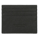 Viola Milano - Porta Carte di Credito in Pelle Pieno Fiore - Foresta - Handmade in Italy - Luxury Exclusive Collection