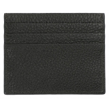 Viola Milano - Porta Carte di Credito in Pelle Pieno Fiore - Foresta - Handmade in Italy - Luxury Exclusive Collection