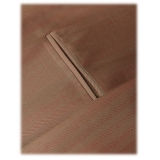 Viola Milano - Abito Italiano Sartoriale Solaro Semi-Foderato - Beige - Handmade in Italy - Luxury Exclusive Collection