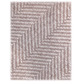 Viola Milano - Herringbone Pattern Handrolled 100% Cashmere Tie - Sand - Handmade in Italy - Luxury Exclusive Collection