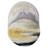 Viola Milano - Bicchiere Portapenne in Corno / Becher - Handmade in Italy - Luxury Exclusive Collection