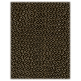 Viola Milano - Cravatta in Seta con Motivo a V - Verde Militare - Handmade in Italy - Luxury Exclusive Collection