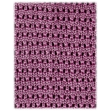 Viola Milano - Knitted Solid V-End Silk Tie - Glicine - Handmade in Italy - Luxury Exclusive Collection