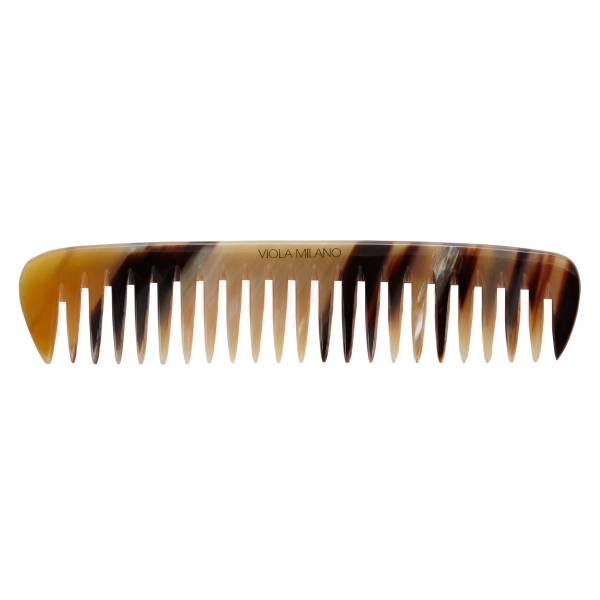 Viola Milano - Luxury Horn Comb - Handmade in Italy - Luxury Exclusive Collection