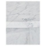 Viola Milano - Maison Milano Italian Carrara Marble Table - City White - Handmade in Italy - Luxury Exclusive Collection