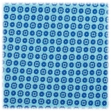 Viola Milano - Cravatta in Seta con Motivo Floreale 3 Pieghe - Mare - Handmade in Italy - Luxury Exclusive Collection