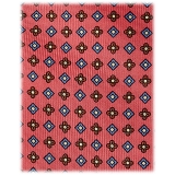 Viola Milano - Cravatta in Seta Italiana con Motivo Micro Floreale - Rosa Mix - Handmade in Italy - Luxury Exclusive Collection