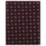 Viola Milano - Cravatta in Seta Con Motivo Micro-Tipped - Marrone Mix - Handmade in Italy - Luxury Exclusive Collection