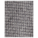 Viola Milano - Cravatta a 3 Pieghe a Mosaico in 100% Cashmere - Grigio - Handmade in Italy - Luxury Exclusive Collection