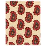 Viola Milano - Paisley Pattern Selftipped Italian Silk Tie - Yellow - Handmade in Italy - Luxury Exclusive Collection