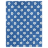 Viola Milano - Polka Dot Untipped Silk Tie - Blue - Handmade in Italy - Luxury Exclusive Collection