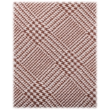 Viola Milano - Prince of Wales Selftipped Italian Silk Tie - Brown - Handmade in Italy - Luxury Exclusive Collection