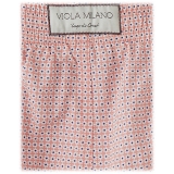 Viola Milano - Printed Micro Floral Swimtrunks - Pink - Handmade in Italy - Luxury Exclusive Collection