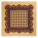 Viola Milano - Rosette Archive Printed Silk Pocket Square - Yellow - Handmade in Italy - Luxury Exclusive Collection
