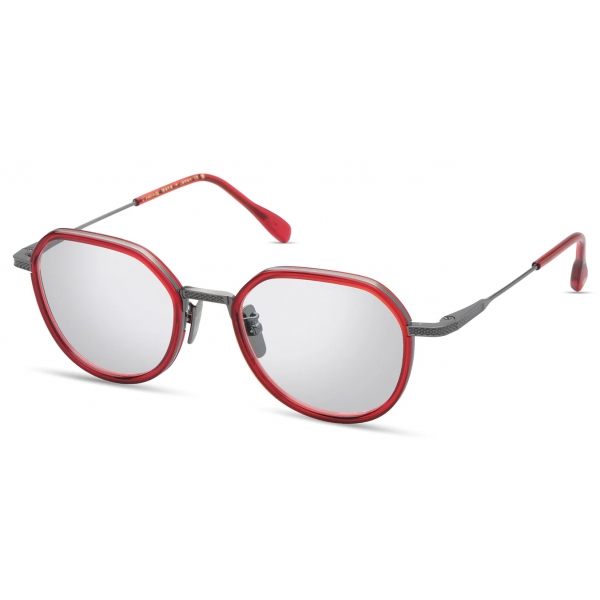 DITA - Aviatia-Four Optical Glasses - Ruby Crystal Antique Dark Gun - DTX453 - Optical Glasses - DITA Eyewear