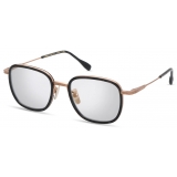 DITA - Aviatia-Five Optical Glasses - Black Obsidian Brushed Rose Gold - DTX454 - Optical Glasses - DITA Eyewear