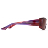 DITA - Ilaya Sunglasses - Dreamy Red Swirl - DTS744 - Sunglasses - DITA Eyewear