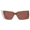 DITA - Imbalans Limited Edition Sunglasses - Swanshell Burgundy - DTS747 - Sunglasses - DITA Eyewear
