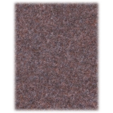 Viola Milano - Solid 100% Worsted Wool Scarf - Natural Sand - Handmade in Italy - Luxury Exclusive Collection