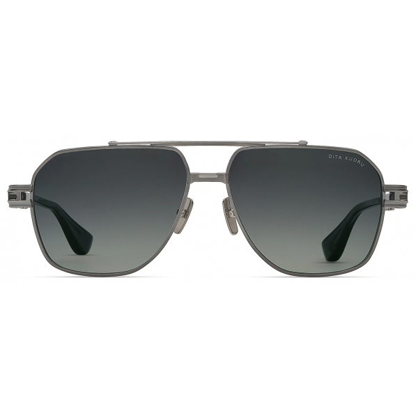 DITA - Kudru Sunglasses - Argento Antico Grigio Sfumato - DTS436 - Occhiali da Sole - DITA Eyewear