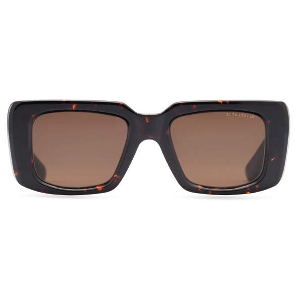 DITA - Levele Sunglasses - Tartaruga Scuro Marrone - DTS739 - Occhiali da Sole - DITA Eyewear