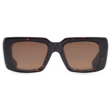 DITA - Levele Sunglasses - Tartaruga Scuro Marrone - DTS739 - Occhiali da Sole - DITA Eyewear