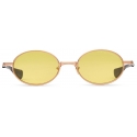 DITA - Poeticon-One Sunglasses - Oro Rosa Spazzolato Ambra Chiaro - DTS178 - Occhiali da Sole - DITA Eyewear