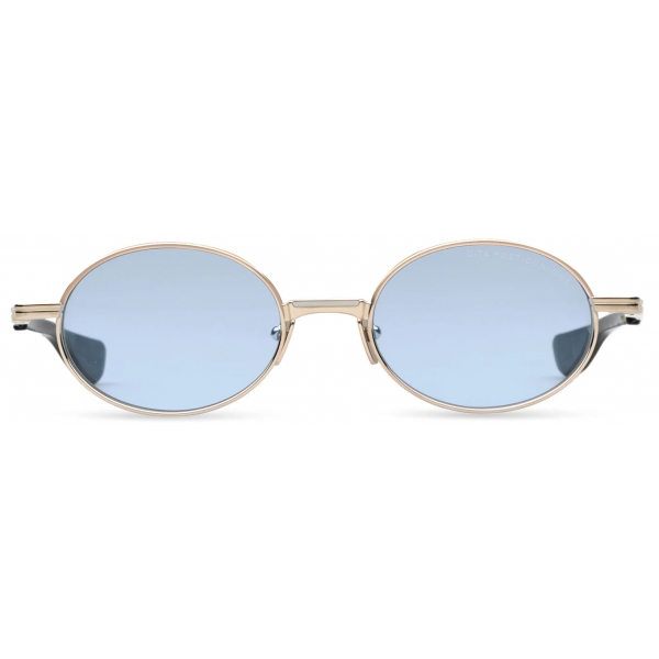 DITA - Poeticon-One Sunglasses - Oro Bianco Azzurro - DTS178 - Occhiali da Sole - DITA Eyewear