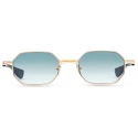 DITA - Poeticon-Two Sunglasses - Oro Bianco Opaco Turchese Sfumato - DTS179 - Occhiali da Sole - DITA Eyewear